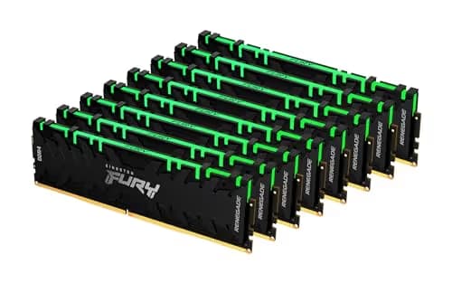 Kingston Fury Renegade RGB Black / Silver DDR4-3200 CL16 256GB (8x32GB) image