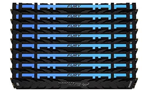 Kingston Fury Renegade RGB Black / Silver DDR4-3200 CL16 256GB (8x32GB) image