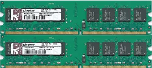 Kingston ValueRAM DDR2-800 CL6 4GB (2x2GB) image