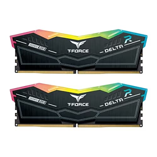 TEAMGROUP T-Force Delta RGB 32GB (2x16GB) DDR5 5200 CL40 Black image