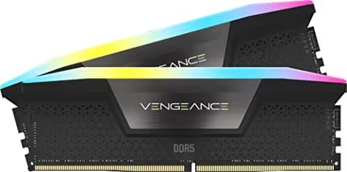 Corsair Vengeance RGB Black / Gray DDR5-6600 CL32 64GB (2x32GB) image