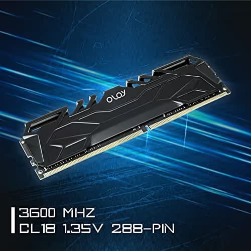 OLOy Black DDR4-3600 CL18 32GB (2x16GB) MD4U1636181CHKDA image