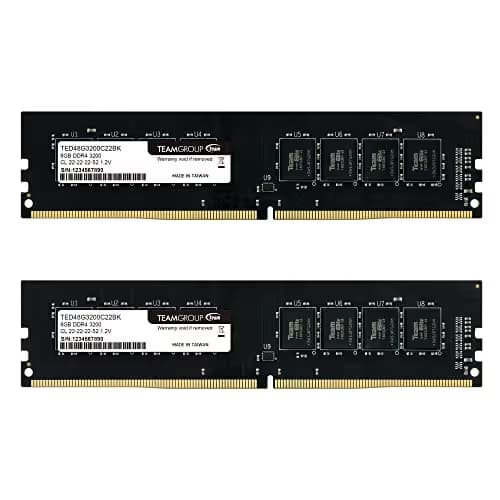 TEAMGROUP Elite Black DDR4-3200 CL22 16GB (2x8GB) main image