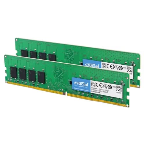 Crucial CT2K16G4DFRA32A Green / Black DDR4-3200 CL22 32GB (2x16GB) image