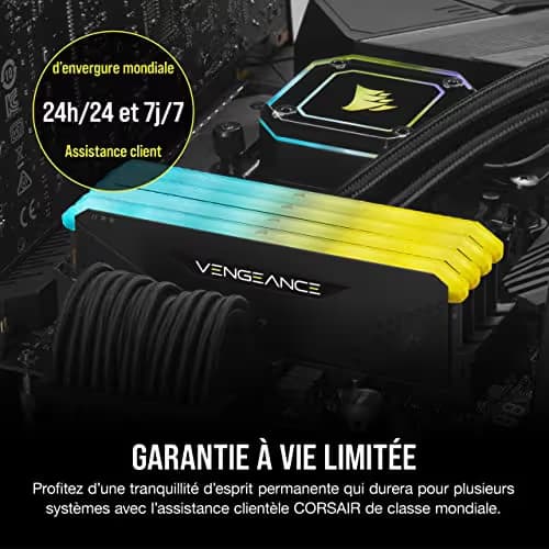 Corsair Vengeance RGB RS Black Gray DDR4-3600 CL18 16GB (2x8GB) image