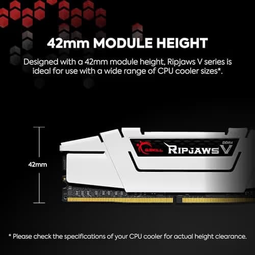 G.Skill Ripjaws V Black DDR4-2666 CL18 64GB (2x32GB) image
