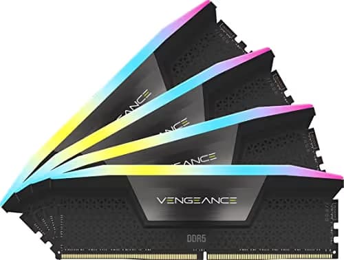 Corsair Vengeance RGB Black / Gray DDR5-6400 CL32 64GB (4x16GB) main image