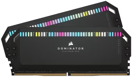 Corsair Dominator Platinum RGB Black DDR5-6000 CL36 32GB (2x16GB) image