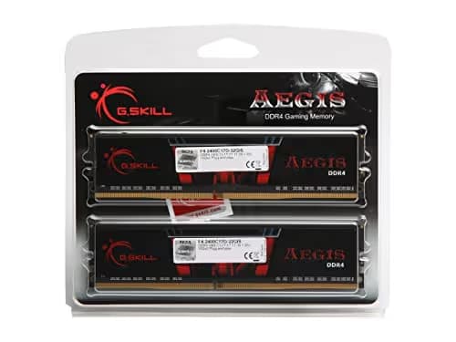 G.Skill Aegis Red / Black DDR4-2400 CL17 32GB (2x16GB) image