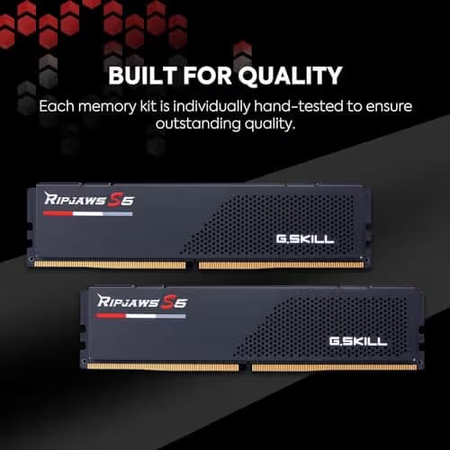 G.Skill Ripjaws S5 Black DDR5-6400 CL32 32GB (2x16GB) image