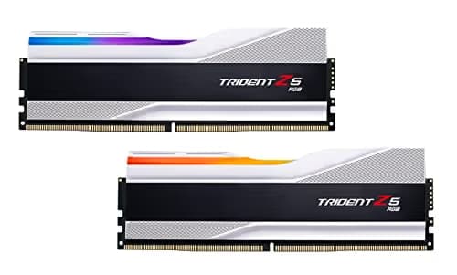G.Skill Trident Z5 RGB Silver / Black DDR5-8000 CL38 32GB (2x16GB) image