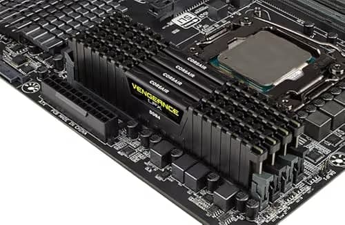 Corsair Vengeance LPX Black / Yellow DDR4-3200 CL16 256GB (8x32GB) image