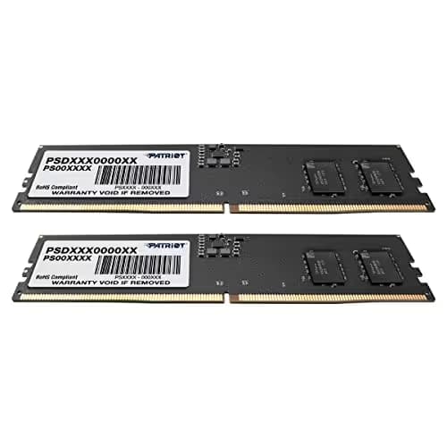 Patriot Signature Black DDR5-4800 CL40 32GB (2x16GB) image