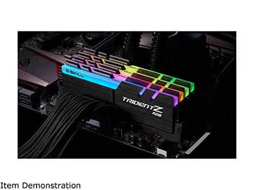 G.Skill Trident Z RGB Black DDR4-3600 CL18 128GB (4x32GB) image