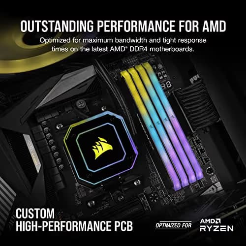Corsair Vengeance RGB RT Black DDR4-3600 CL16 32GB (2x16GB) image
