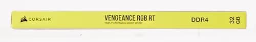Corsair Vengeance RGB RT Black DDR4-3600 CL16 32GB (2x16GB) image