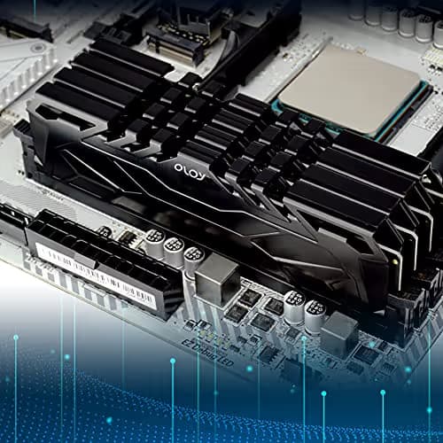 OLOy  Black DDR4-3200 CL16 16GB (2x8GB) MD4U083216BJDA image