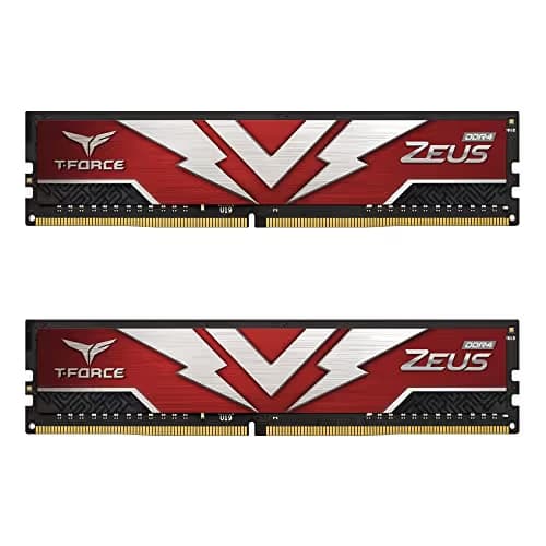 TEAMGROUP T-Force Zeus Red DDR4-3200 CL20 16GB (2x8GB) image