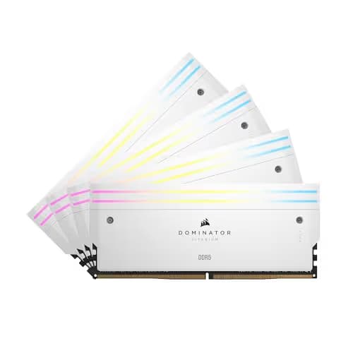 CORSAIR Dominator Titanium 64GB (4 x 16GB) DDR5 6400 (PC5 51200) Desktop Memory Model CMP64GX5M4B6400C32 main image