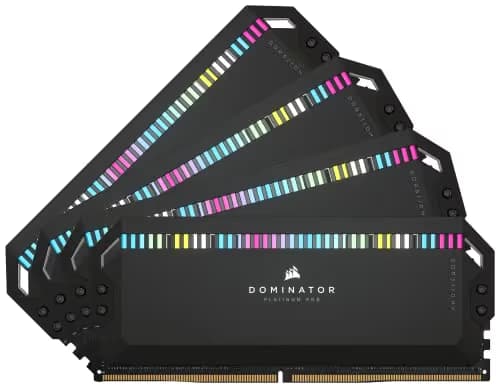 Corsair Dominator Platinum RGB Black DDR5-5600 CL36 64GB (4x16GB) image