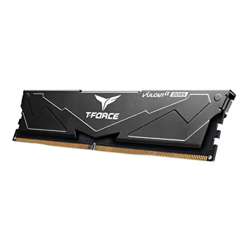 TEAMGROUP T-Force Vulcanα Black / Silver DDR5-6000 CL38 32GB (2x16GB) image