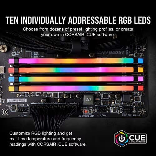 VENGEANCE RGB PRO 32GB (2x16GB) DDR4 3600 CL18 Black image