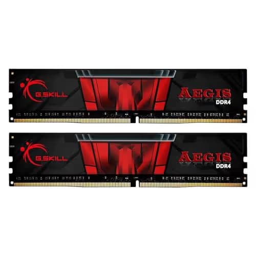 G.Skill Aegis Black / Red DDR4-2666 CL19 32GB (2x16GB) main image