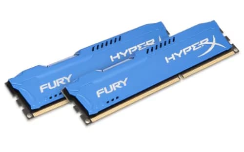 Kingston HyperX Fury Blue / Silver DDR3-1600 CL10 16GB (2x8GB) image