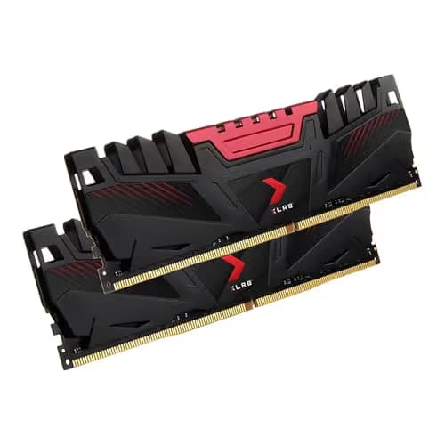 PNY XLR8 Gaming Black / Red DDR4-3200 CL16 16GB (2x8GB) image