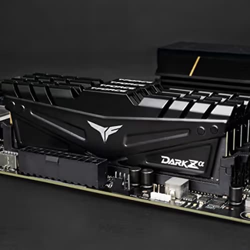 TEAMGROUP T-Force Dark Za Black / Silver DDR4-3600 CL18 32GB (2x16GB) image