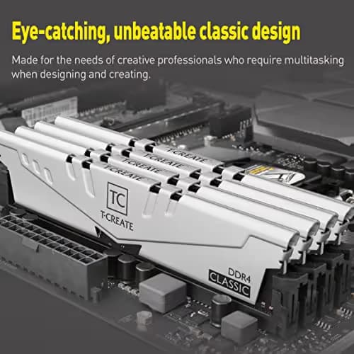 TEAMGROUP T-Create Classic Silver DDR4-3200 CL22 32GB (2x16GB) image