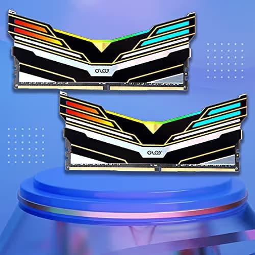 OLOy WarHawk RGB Black / Gold DDR4-3200 CL16 16GB (2x8GB) image