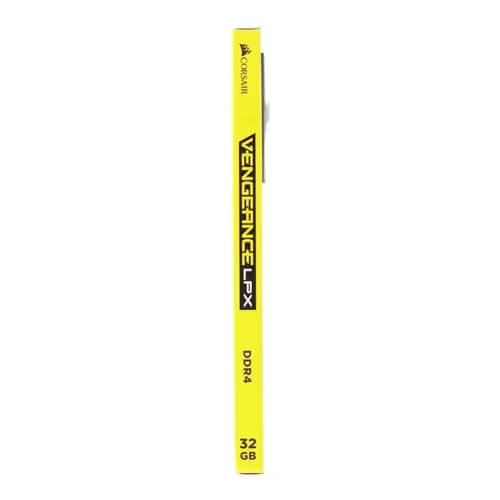 Corsair Vengeance LPX Black / Yellow DDR4-2133 CL13 32GB (2x16GB) image