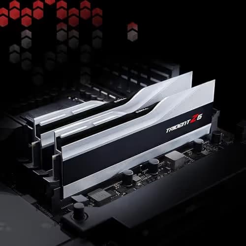G.Skill Trident Z White / Black DDR5-6000 CL40 32GB (2x16GB) image