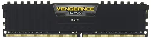 Corsair Vengeance LPX Black / Yellow DDR4-2666 CL16 32GB (2x16GB) image