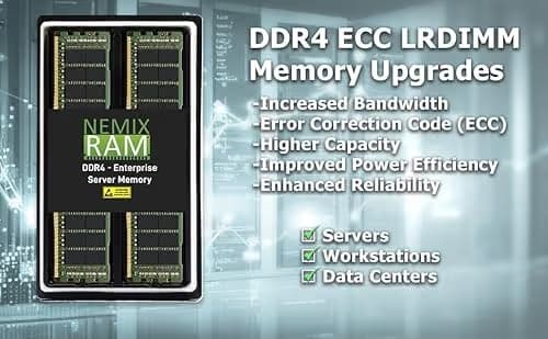 Supermicro MEM-DR412L-SL02-LR26 Registered Green / Black DDR4-2666 CL22 128GB (1x128GB) image
