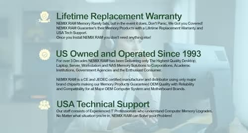 Supermicro MEM-DR412L-SL02-LR26 Registered Green / Black DDR4-2666 CL22 128GB (1x128GB) image