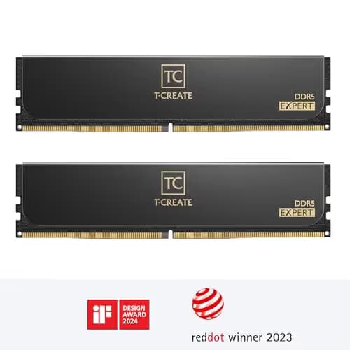 TEAMGROUP T-Create Black DDR5-6000 CL34 64GB (2x32GB) image