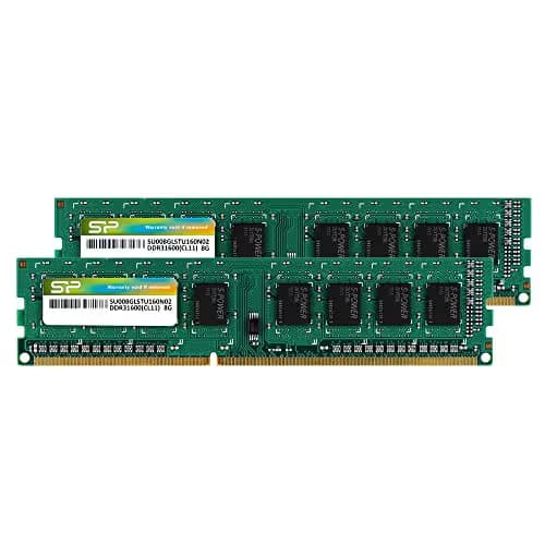 Silicon Power SP016GLLTU160N22 Green DDR3-1600 CL11 16GB (2x8GB) image