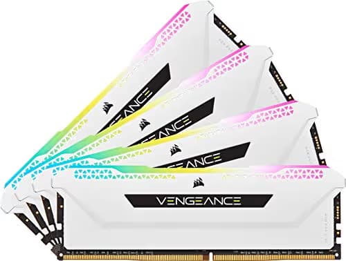 Corsair Vengeance RGB Pro SL White / Black DDR4-3200 CL16 32GB (4x8GB) image