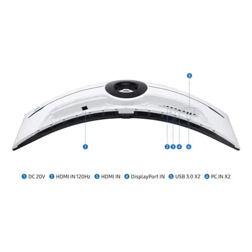 Samsung Odyssey Neo G95NC 57" 7680 x 2160 240Hz VA Curved Monitor image