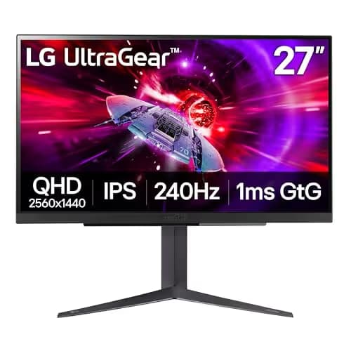 LG UltraGear 27GR83Q-B 27" 1440p 240Hz IPS Monitor main image