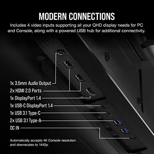 Corsair XENEON 32QHD240 32" 1440p 240Hz IPS Monitor image