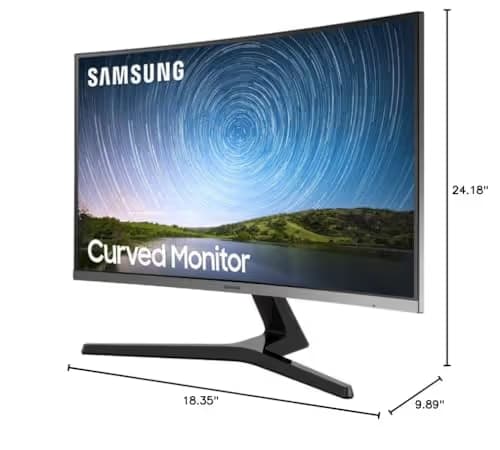 Samsung CR500 26.9" 1920x1080 60Hz VA Curved Monitor image