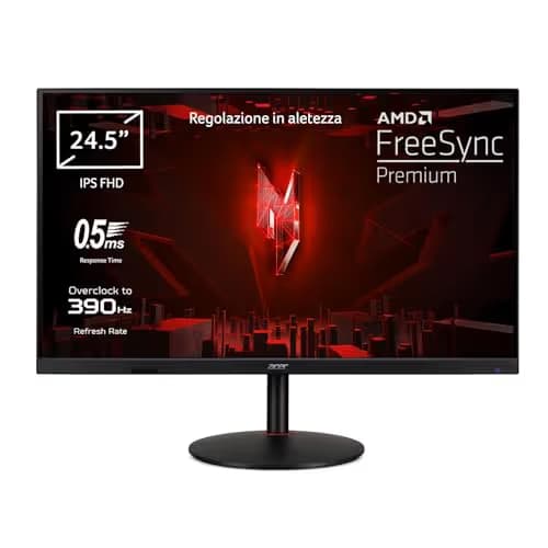 Acer Nitro XV252QF 24.5" 1080p 390Hz IPS Monitor main image
