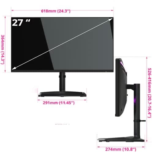 Cooler Master TEMPEST GP27U 27" 4K 160Hz IPS Monitor image