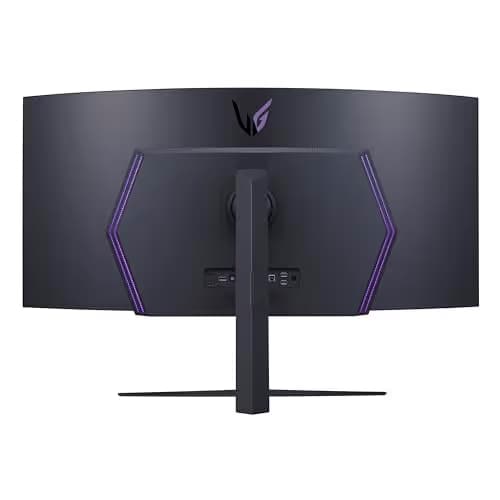 LG 45GR95QE-B 44.5" 3440x1440 240Hz Curved Monitor image
