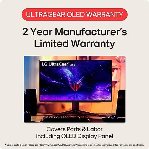 LG 45GR95QE-B 44.5" 3440x1440 240Hz Curved Monitor image