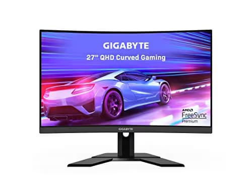 Gigabyte G27QC 27" 1440p 165Hz VA Curved Monitor image