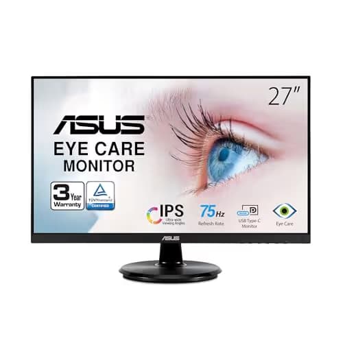 Asus VA27DCP 27" 1080p 75Hz IPS Monitor image
